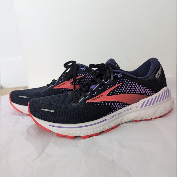 Brooks Adrenaline GTS 22 Running Shoes Women's Size 9B Purple - Picture 3 of 17